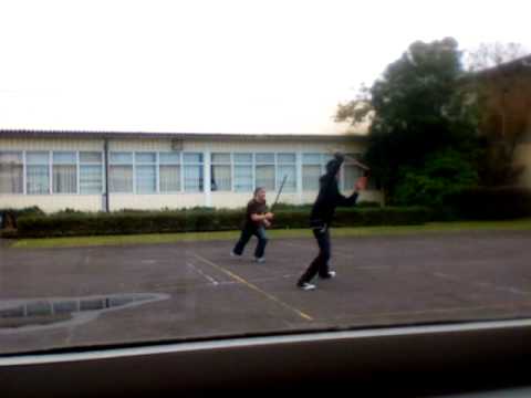 Sword Fighting 7 June 09, to The White Stripes